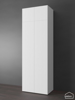 Шкаф с антресолью Linnea MHR-2POA-4 2450х800х510 (Белый-М 11.1.2) в Заводоуковске - zavodoukovsk.mebel24.online | фото 1