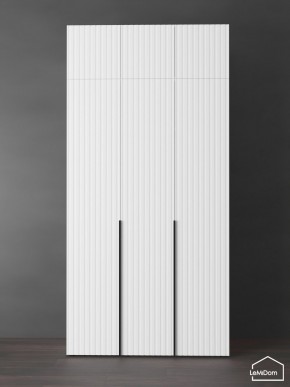 Шкаф с антресолью Linnea MHR-3A-1 2450х1200х510 (Белый-М 11.1.1) в Заводоуковске - zavodoukovsk.mebel24.online | фото 4