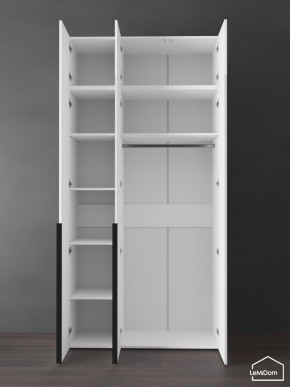 Шкаф с антресолью Linnea MHR-3A-1 2450х1200х510 (Белый-М 11.1.1) в Заводоуковске - zavodoukovsk.mebel24.online | фото 5