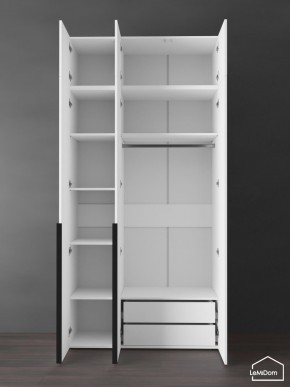 Шкаф с антресолью Linnea MHR-3A-2 2450х1200х510 (Белый-М 11.1.1) в Заводоуковске - zavodoukovsk.mebel24.online | фото 6