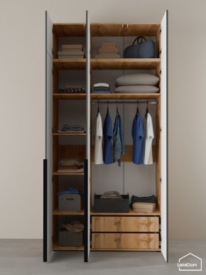 Шкаф с антресолью Linnea MHR-3A-2 2450х1200х510 (ДВ-М 11.1.25) в Заводоуковске - zavodoukovsk.mebel24.online | фото 5