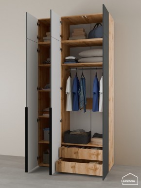 Шкаф с антресолью Linnea MHR-3A-2 2450х1200х510 (ДВ-М 11.1.25) в Заводоуковске - zavodoukovsk.mebel24.online | фото 6