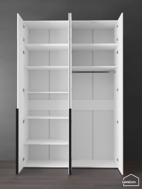 Шкаф с антресолью Linnea MHR-4A-1 2450х1600х510 (Белый-М 11.1.2) в Заводоуковске - zavodoukovsk.mebel24.online | фото 4