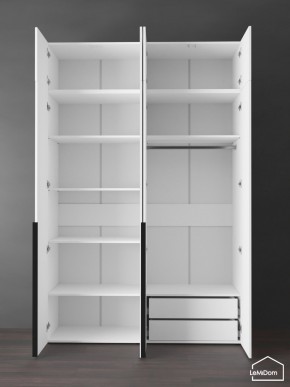 Шкаф с антресолью Linnea MHR-4A-2 2450х1600х510 (Белый-М 11.1.2) в Заводоуковске - zavodoukovsk.mebel24.online | фото 5