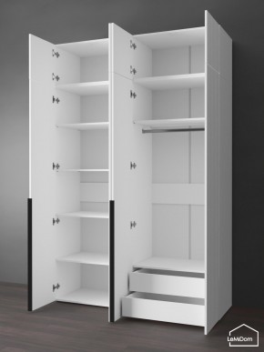 Шкаф с антресолью Linnea MHR-4A-2 2450х1600х510 (Белый-М 11.1.2) в Заводоуковске - zavodoukovsk.mebel24.online | фото 6