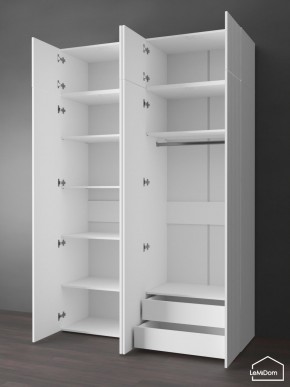 Шкаф с антресолью Linnea MHR-4POA-2 2450х1600х510 (Белый-М 11.1.2) в Заводоуковске - zavodoukovsk.mebel24.online | фото 6