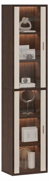 Шкаф-витрина Домино СУ(ш1в2)+2ФС в Заводоуковске - zavodoukovsk.mebel24.online | фото 2