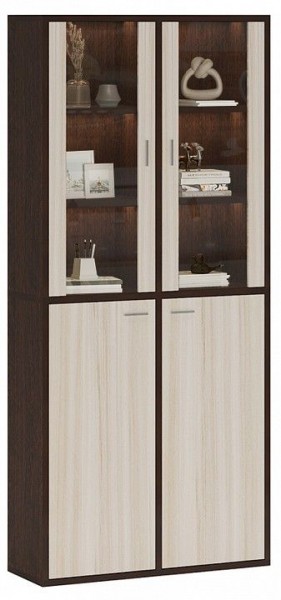 Шкаф-витрина Домино СУ(ш2в2)+2ФС+2ФГ в Заводоуковске - zavodoukovsk.mebel24.online | фото 2