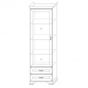 Шкаф-витрина Сиена в Заводоуковске - zavodoukovsk.mebel24.online | фото 12