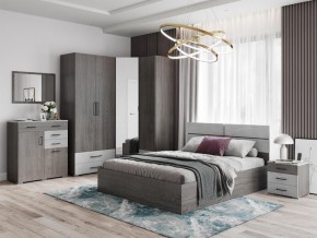 Спальня Теана Ясень Анкор темный/Мрамор лайт в Заводоуковске - zavodoukovsk.mebel24.online | фото