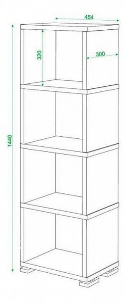 Стеллаж Домино СБ-15/4 в Заводоуковске - zavodoukovsk.mebel24.online | фото 3