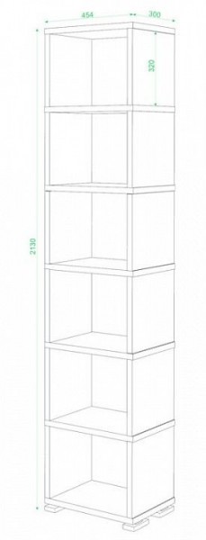 Стеллаж-колонка СБ-15/6 в Заводоуковске - zavodoukovsk.mebel24.online | фото 2