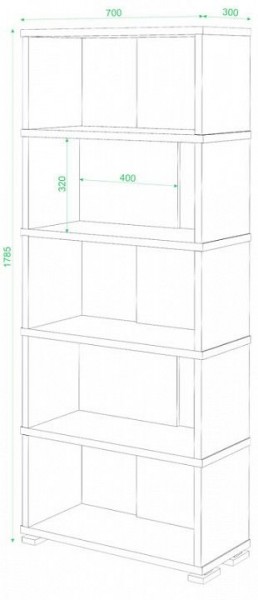 Стеллаж СБ-10/5 в Заводоуковске - zavodoukovsk.mebel24.online | фото 2