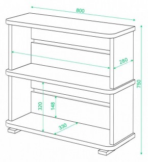 Стеллаж СБ-25/2 в Заводоуковске - zavodoukovsk.mebel24.online | фото 2