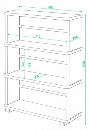 Стеллаж СБ-25/3 в Заводоуковске - zavodoukovsk.mebel24.online | фото 2