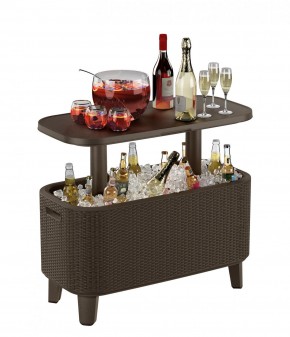 Стол Беви Бар (Bevy Bar Large Cool Bar), коричневый в Заводоуковске - zavodoukovsk.mebel24.online | фото 3