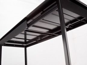 Стол CREMONA 140 HIGH GLOSS STATUARIO Белый мрамор глянцевый, керамика/ черный каркас, ®DISAUR в Заводоуковске - zavodoukovsk.mebel24.online | фото 6