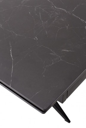 Стол FORIO 160 MATT BLACK MARBLE SOLID CERAMIC / BLACK, ®DISAUR в Заводоуковске - zavodoukovsk.mebel24.online | фото 9