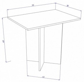 Стол журнальный Cross СЖ4 в Заводоуковске - zavodoukovsk.mebel24.online | фото 2