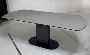 Стол KAI 140 TL-58 поворотная система раскладки, испанская керамика / Темно-серый / Черный, ®DISAUR в Заводоуковске - zavodoukovsk.mebel24.online | фото 4