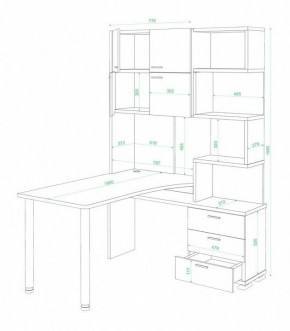 Стол компьютерный Домино нельсон СР-500М190 в Заводоуковске - zavodoukovsk.mebel24.online | фото 3