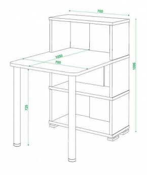 Стол компьютерный Домино СБ-10М3 в Заводоуковске - zavodoukovsk.mebel24.online | фото 4