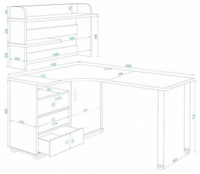 Стол компьютерный Домино СР-165М в Заводоуковске - zavodoukovsk.mebel24.online | фото 5