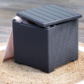 Стол с функцией хранения Виго (Vigo storage box) графит в Заводоуковске - zavodoukovsk.mebel24.online | фото 1