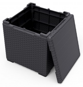 Стол с функцией хранения Виго (Vigo storage box) графит в Заводоуковске - zavodoukovsk.mebel24.online | фото 3