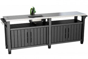 Столик для барбекю 415 Л (Unity Chef 415 L) графит в Заводоуковске - zavodoukovsk.mebel24.online | фото 3
