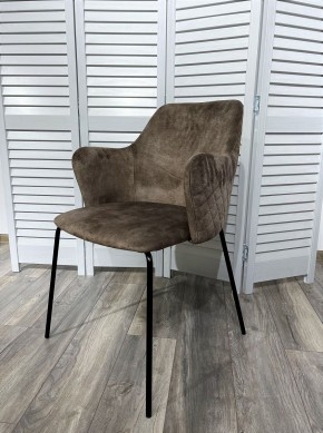 Стул AMARETTO VBP208 античный серо-бежевый/ черный каркас, М-City в Заводоуковске - zavodoukovsk.mebel24.online | фото 1