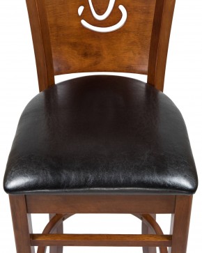 Стул барный DOBRIN JERRY BAR, шоколад, чёрный в Заводоуковске - zavodoukovsk.mebel24.online | фото 6