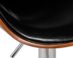 Стул барный DOBRIN KARTER, коричневое дерево, чёрный в Заводоуковске - zavodoukovsk.mebel24.online | фото 7