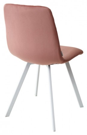 Стул DAIQUIRI BLUVEL-52 PINK / белый каркас, велюр М-City в Заводоуковске - zavodoukovsk.mebel24.online | фото 3