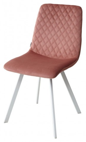 Стул DAIQUIRI BLUVEL-52 PINK / белый каркас, велюр М-City в Заводоуковске - zavodoukovsk.mebel24.online | фото 5