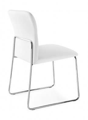 Стул FRIDA CB/1806-SK  MT.P77 CHROMED/  SKUBA S92 OPTIC WHITE в Заводоуковске - zavodoukovsk.mebel24.online | фото 2