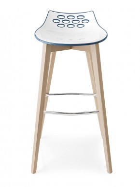 Стул JAM W CB/1487, ash.P19W OAK NATURAL/ P799-P11P WHITE/ GLOSSY NOUGAT в Заводоуковске - zavodoukovsk.mebel24.online | фото