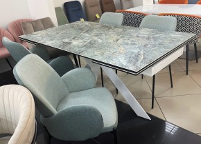 Стул NIKKI VF113 светлая мята / VF115 серо-зеленый М-City в Заводоуковске - zavodoukovsk.mebel24.online | фото 3