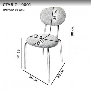 Стул С-9001 в Заводоуковске - zavodoukovsk.mebel24.online | фото 5