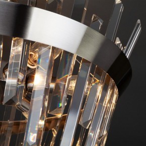 Светильник на штанге TK Lighting Steccato 10111/5 сатин-никель/прозрачный хрусталь Strotskis в Заводоуковске - zavodoukovsk.mebel24.online | фото 4