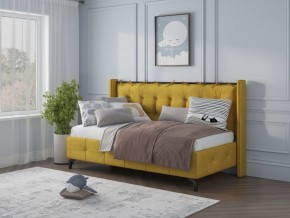 СВЕТЛАНА 3 Кровать линейная (Горчичный) в Заводоуковске - zavodoukovsk.mebel24.online | фото