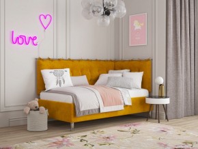 СВЕТЛАНА 3 Кровать угловая (Горчичный) в Заводоуковске - zavodoukovsk.mebel24.online | фото