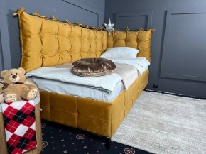 СВЕТЛАНА 3 Кровать угловая (Горчичный) в Заводоуковске - zavodoukovsk.mebel24.online | фото 4