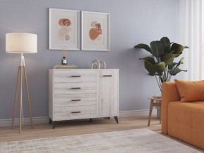 СВЕТЛАНА LOFT Комод-тумба (сосна белая loft) в Заводоуковске - zavodoukovsk.mebel24.online | фото 3