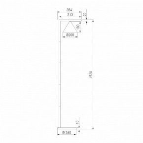 Торшер Elektrostandard Bevel a068473 в Заводоуковске - zavodoukovsk.mebel24.online | фото 2