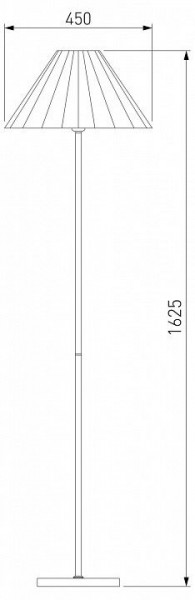 Торшер Eurosvet Peony 01133/1 хром/графит в Заводоуковске - zavodoukovsk.mebel24.online | фото 3