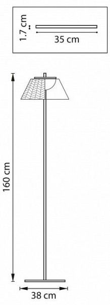 Торшер Lightstar Napoli 794710 в Заводоуковске - zavodoukovsk.mebel24.online | фото 6