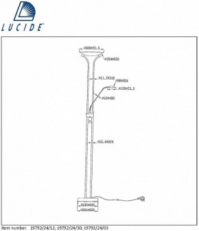 Торшер Lucide Champion-Led 19792/24/03 в Заводоуковске - zavodoukovsk.mebel24.online | фото 7