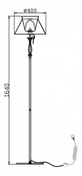 Торшер Maytoni Bird ARM013-22-W в Заводоуковске - zavodoukovsk.mebel24.online | фото 8