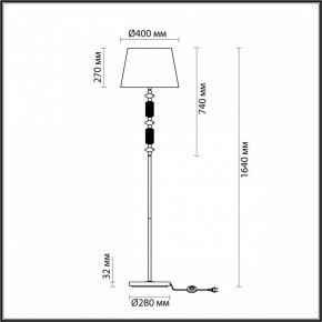 Торшер Odeon Light Candy 4861/1FA в Заводоуковске - zavodoukovsk.mebel24.online | фото 5